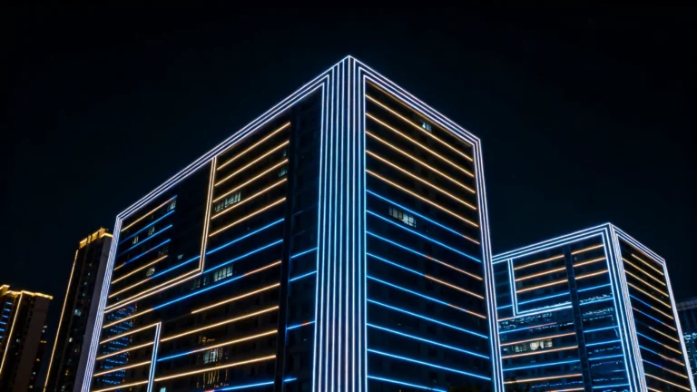 silicone-strip-light-building-contour-lighting-application